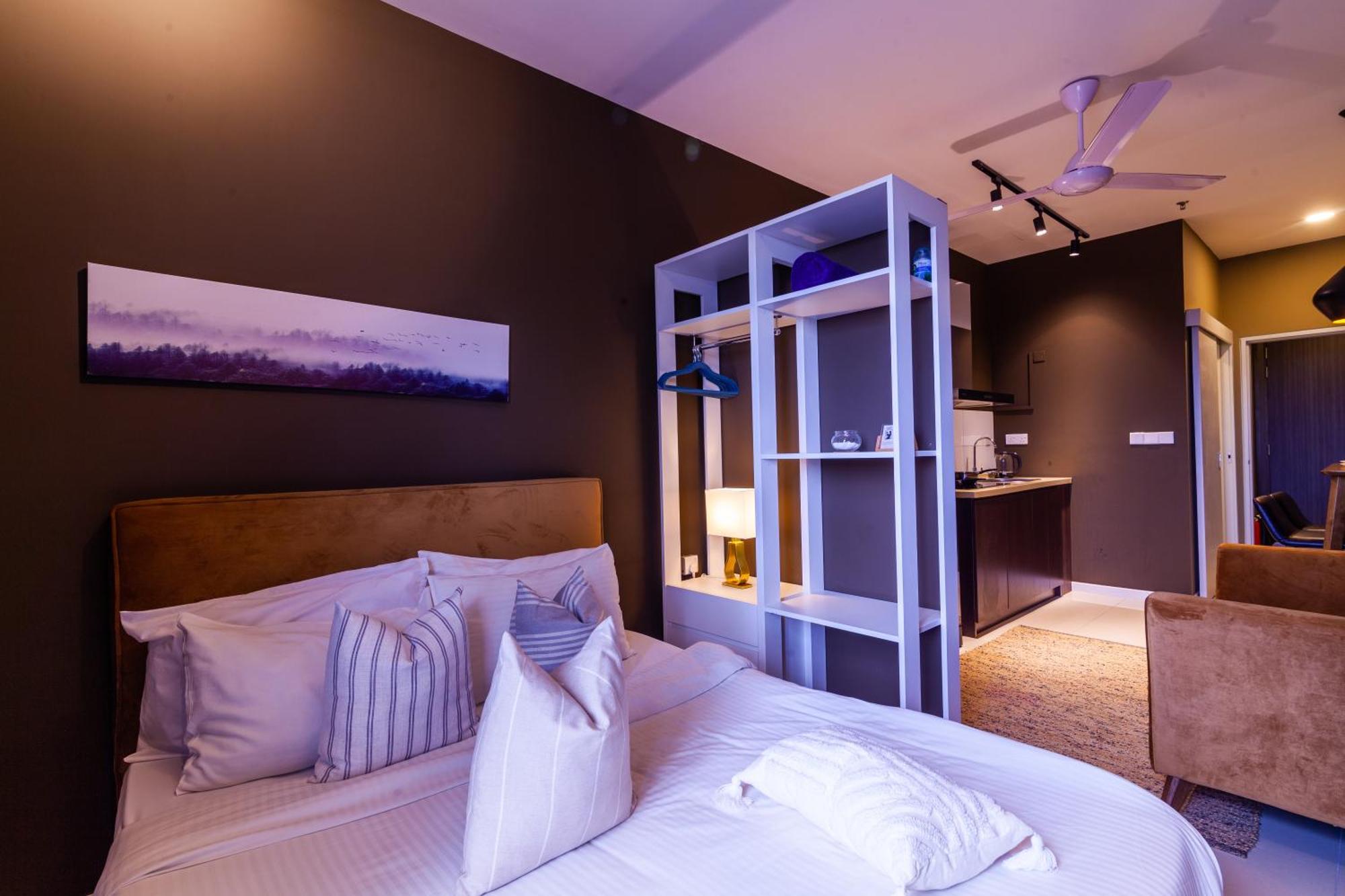 Highpark Suites In Petaling Jaya, Kelana Jaya By Plush Kampong Baharu Sungai Way الغرفة الصورة